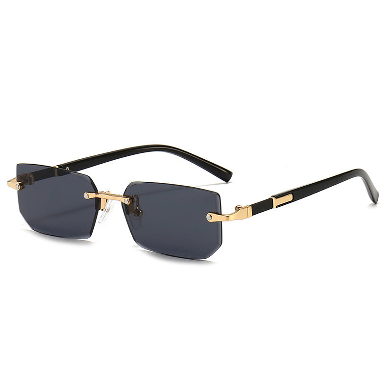 Women's New Rimless Fashion Sun Eyes