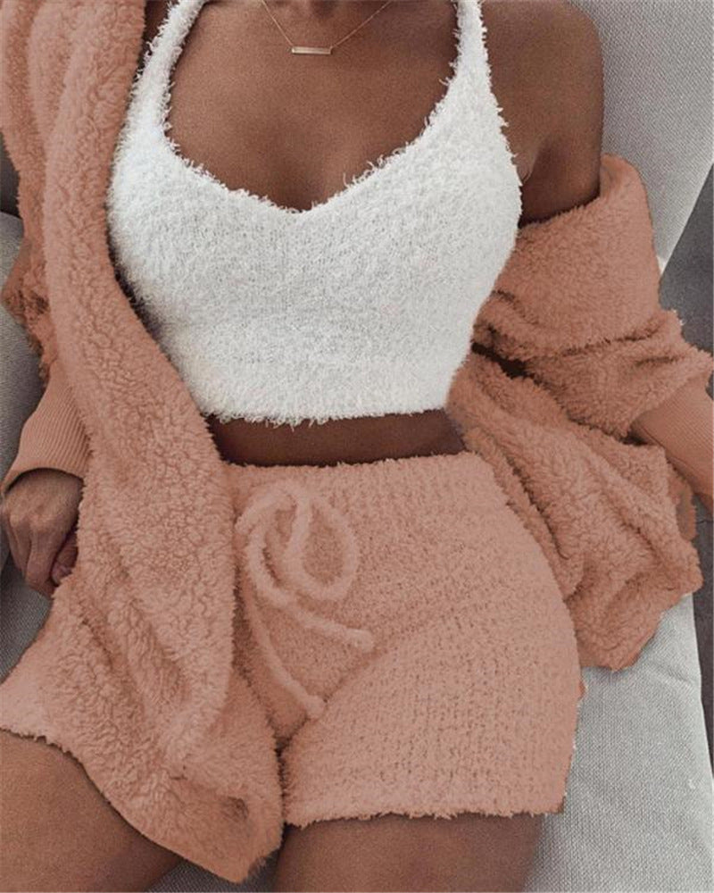 3pcs Womens Clothing Long Sleeve