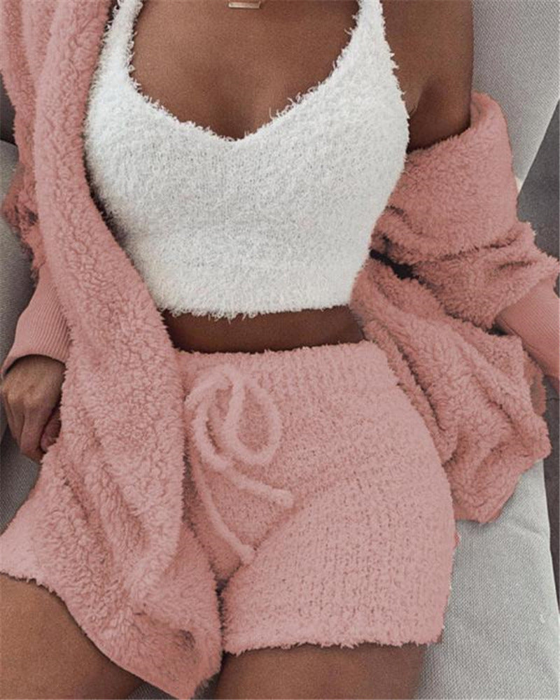 3pcs Womens Clothing Long Sleeve