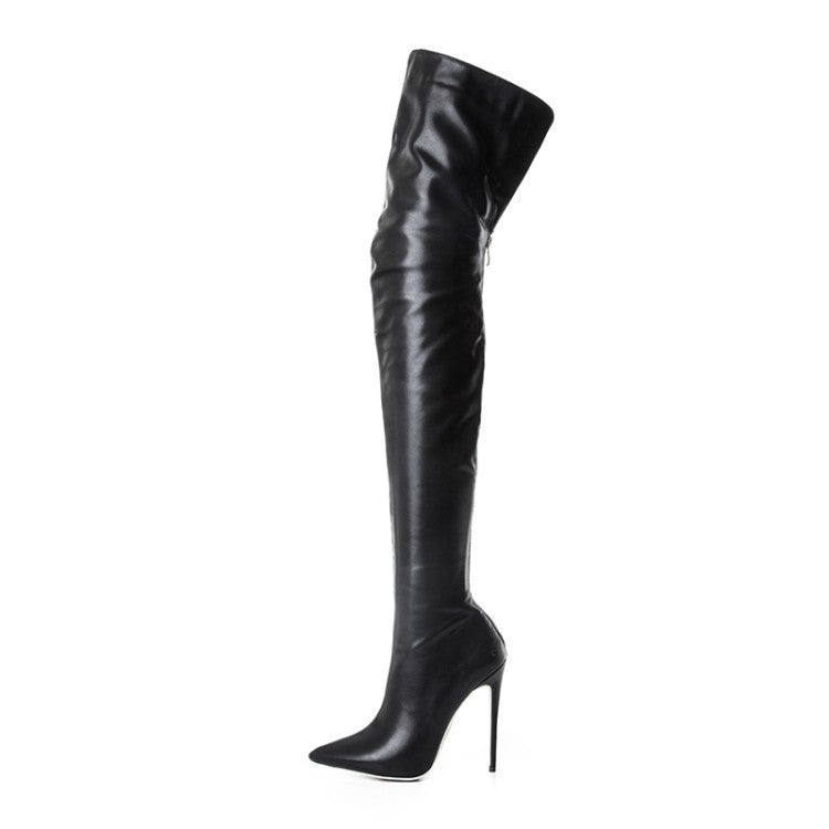 Personality Below The Knee Plus Size Women's Boots