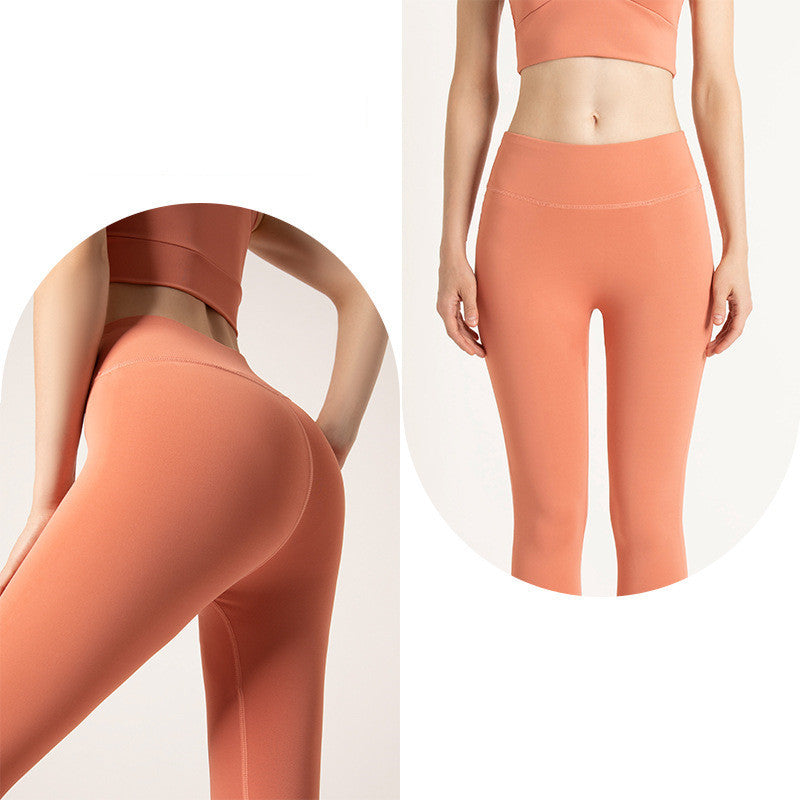 High Waist Bottoming Fitness Sports Womens Tights