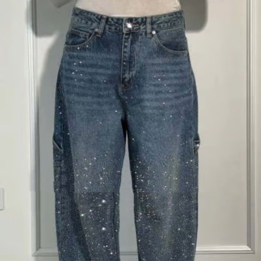 Loose Wide-leg Pants For Women Street-style Trousers