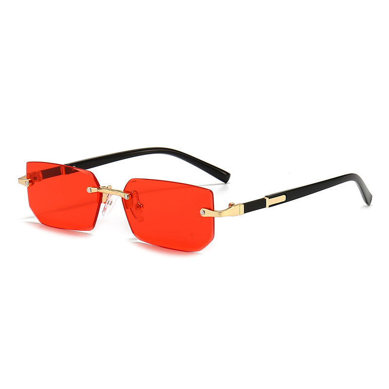 Women's New Rimless Fashion Sun Eyes