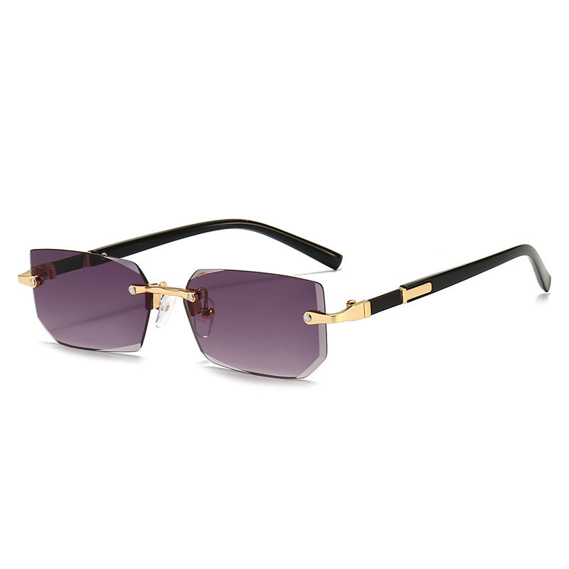 Women's New Rimless Fashion Sun Eyes