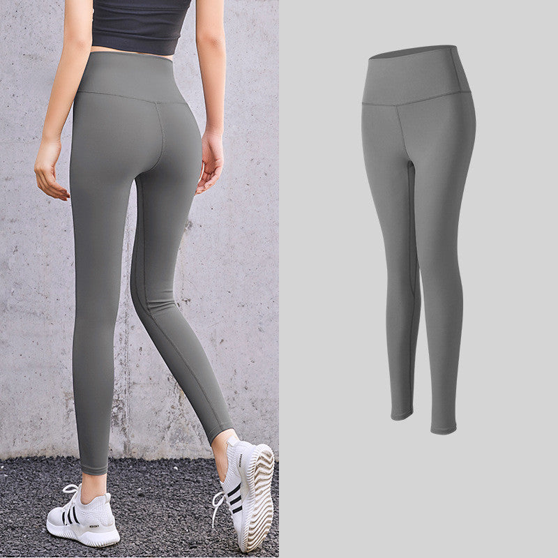 High Waist Bottoming Fitness Sports Womens Tights